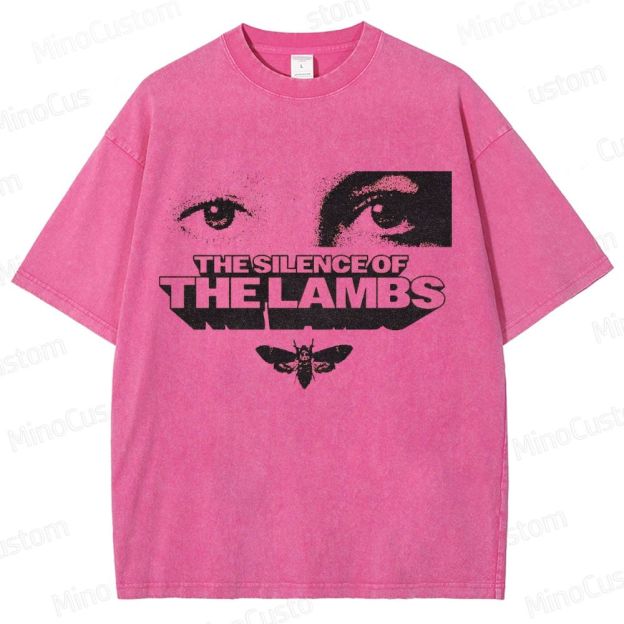 Vintage Washed The Silence of the Lambs Graphic T - shirt