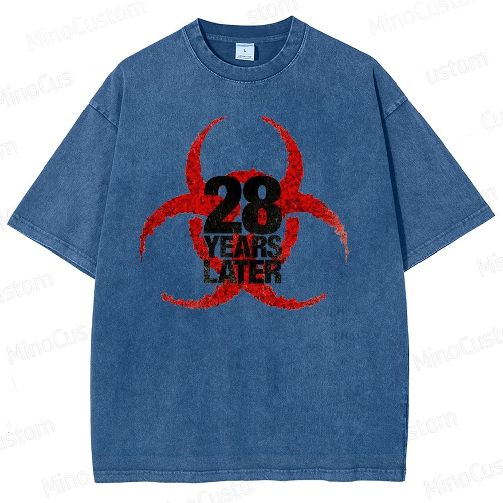 Vintage Washed 28 Years Later Graphic T - shirt