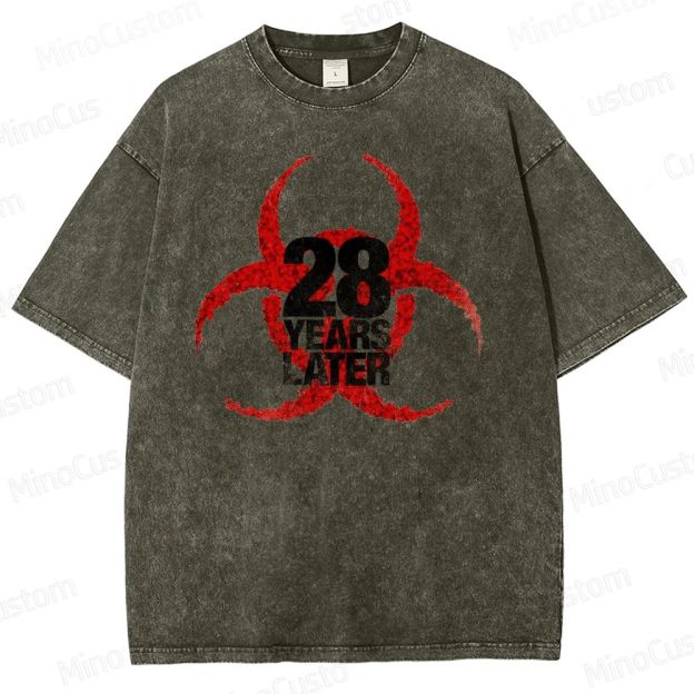 Vintage Washed 28 Years Later Graphic T - shirt