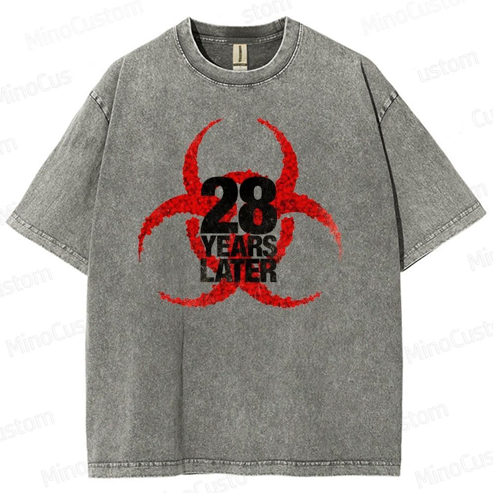 Vintage Washed 28 Years Later Graphic T - shirt