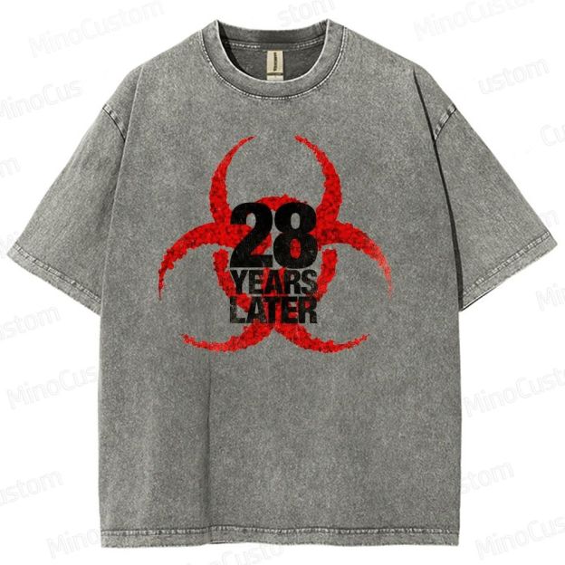 Vintage Washed 28 Years Later Graphic T - shirt