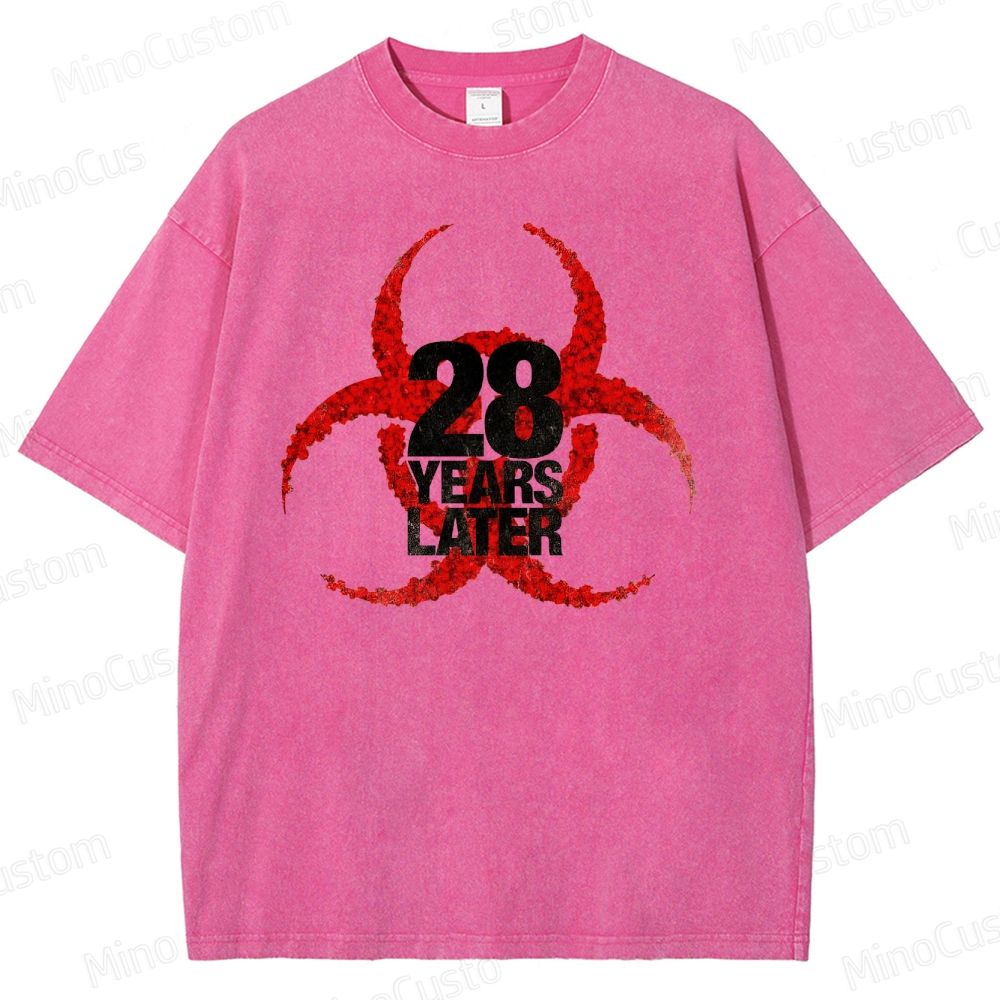 Vintage Washed 28 Years Later Graphic T - shirt