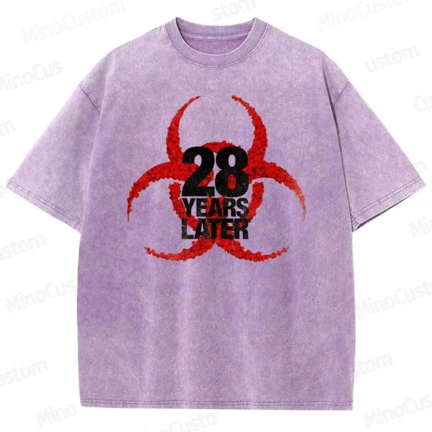 Vintage Washed 28 Years Later Graphic T - shirt