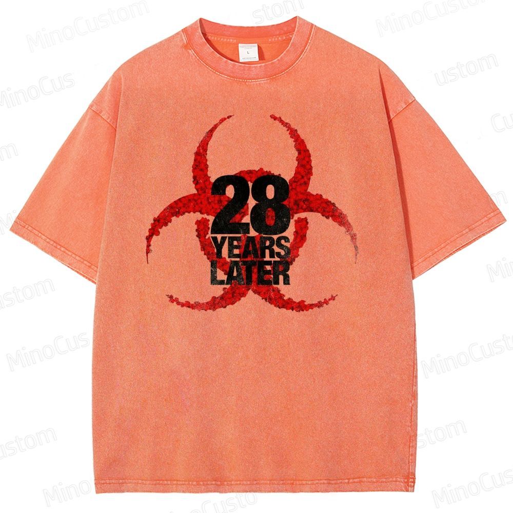 Vintage Washed 28 Years Later Graphic T - shirt