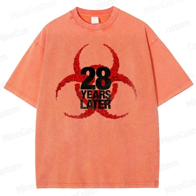 Vintage Washed 28 Years Later Graphic T - shirt