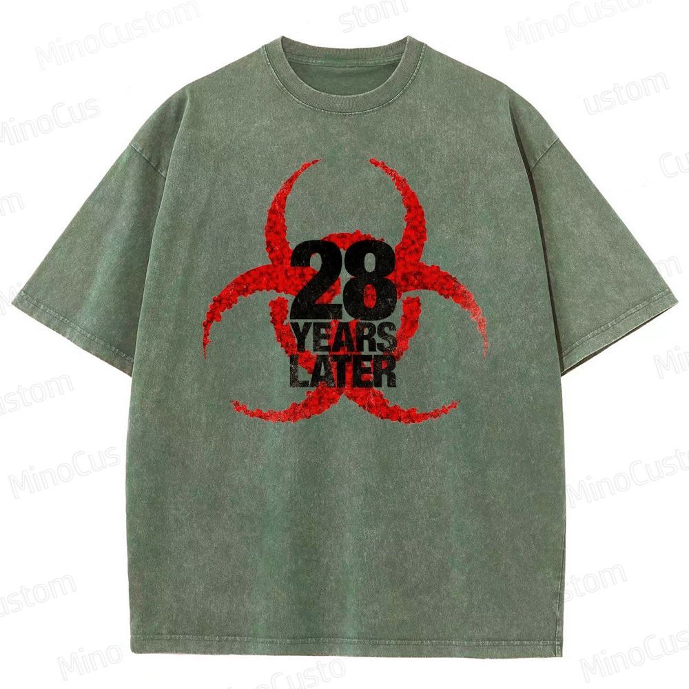 Vintage Washed 28 Years Later Graphic T - shirt