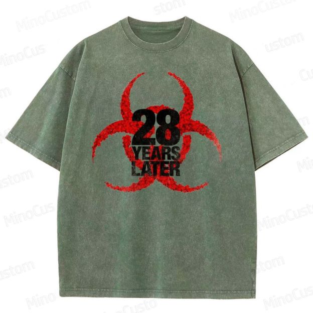 Vintage Washed 28 Years Later Graphic T - shirt