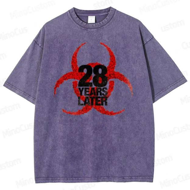 Vintage Washed 28 Years Later Graphic T - shirt