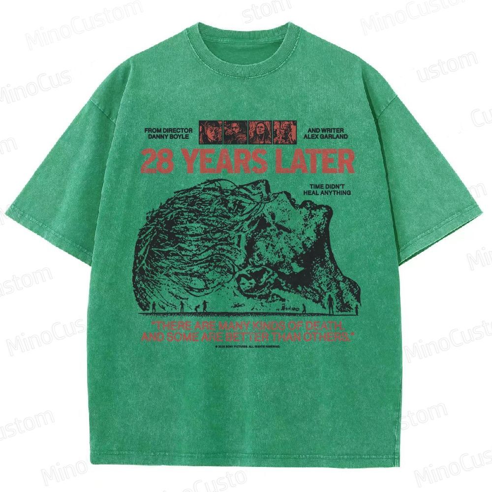 Vintage Washed 28 Years Later Graphic T - shirt