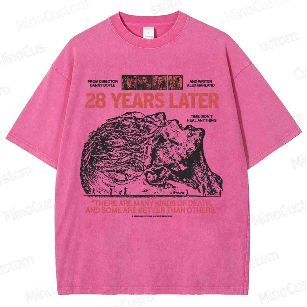 Vintage Washed 28 Years Later Graphic T - shirt