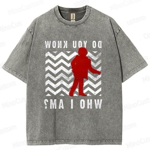 Vintage - Washed Twin Peaks "Who I Am? Do You Know" Graphic T - shirt