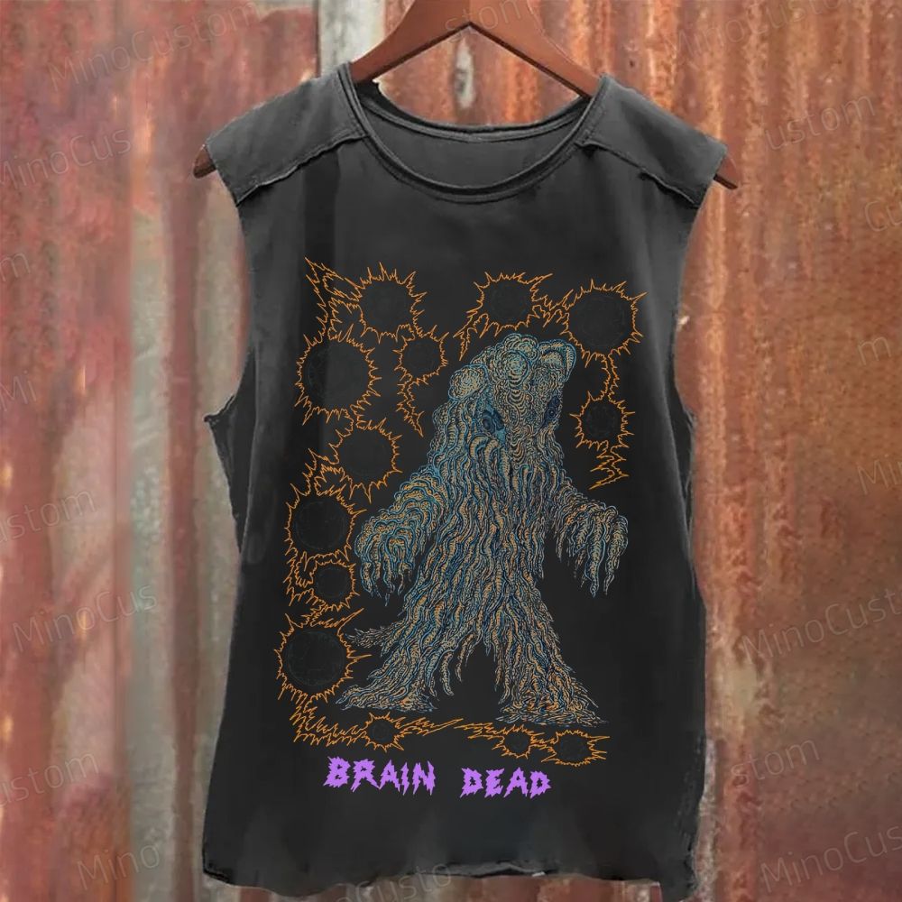 Vintage Washed Godzilla vs. Hedorah Monster Tank Top