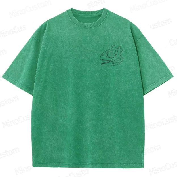 Vintage Washed Jurassic Park Carnotaurus Graphic T-shirt