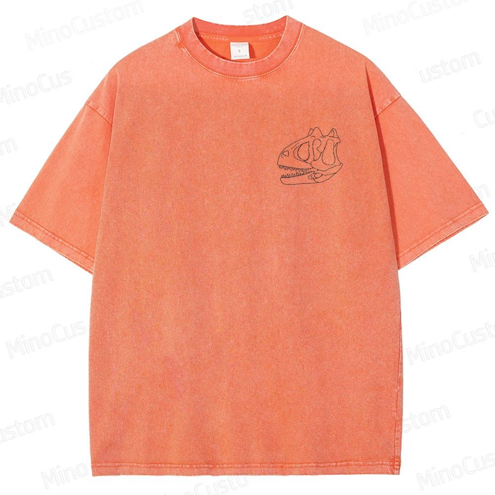 Vintage Washed Jurassic Park Carnotaurus Graphic T-shirt