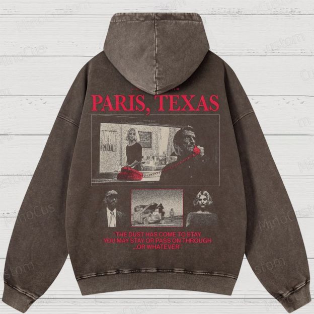 Paris Texas Washed Hoodies 