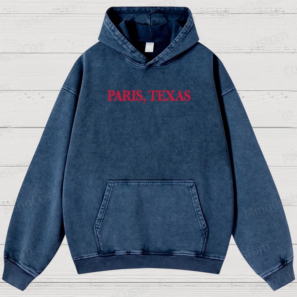 Paris Texas Washed Hoodies 