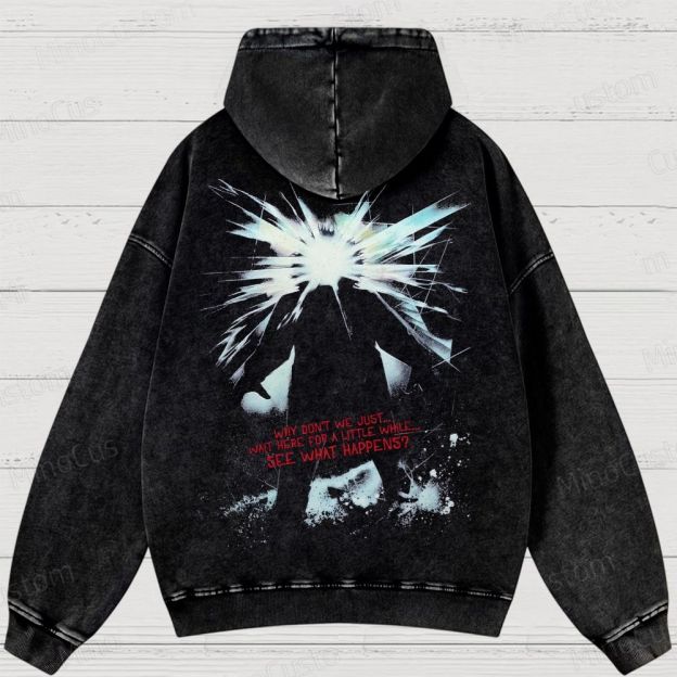 The Thing Carpenter Horror Washed Hoodies 