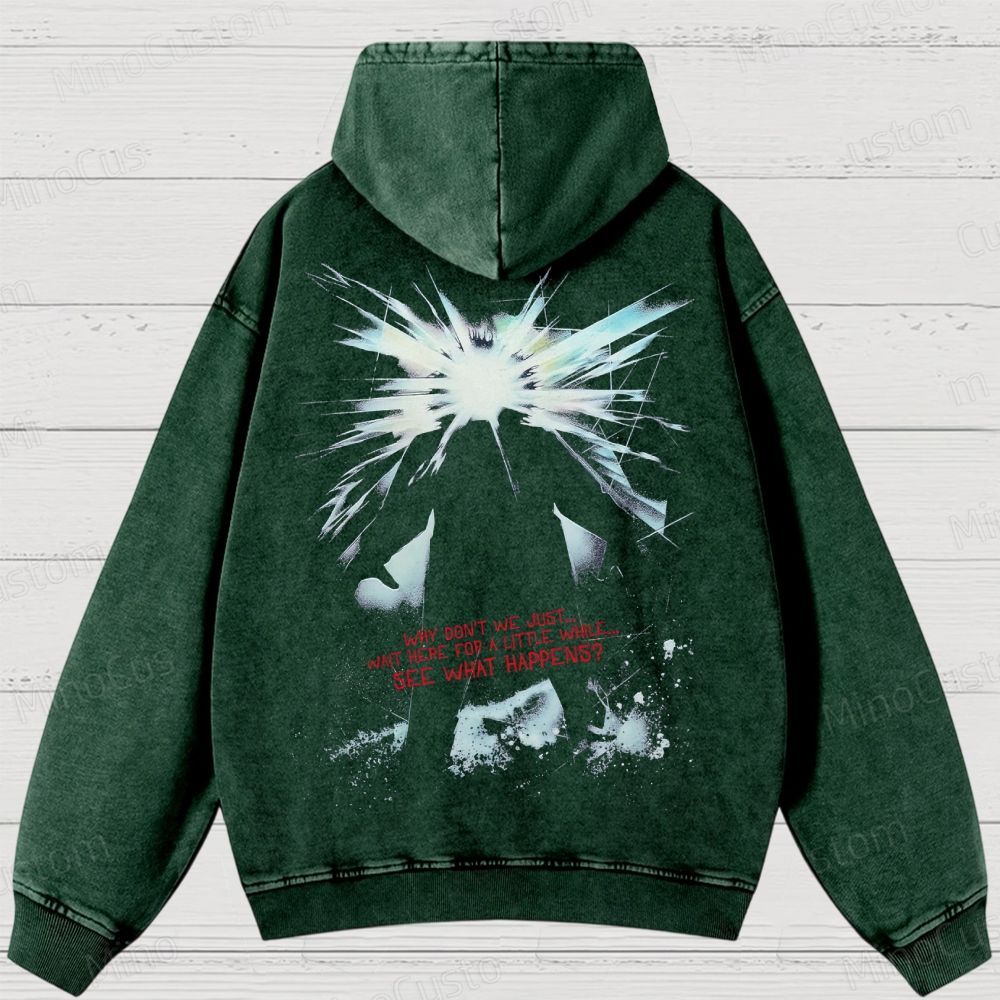 The Thing Carpenter Horror Washed Hoodies 
