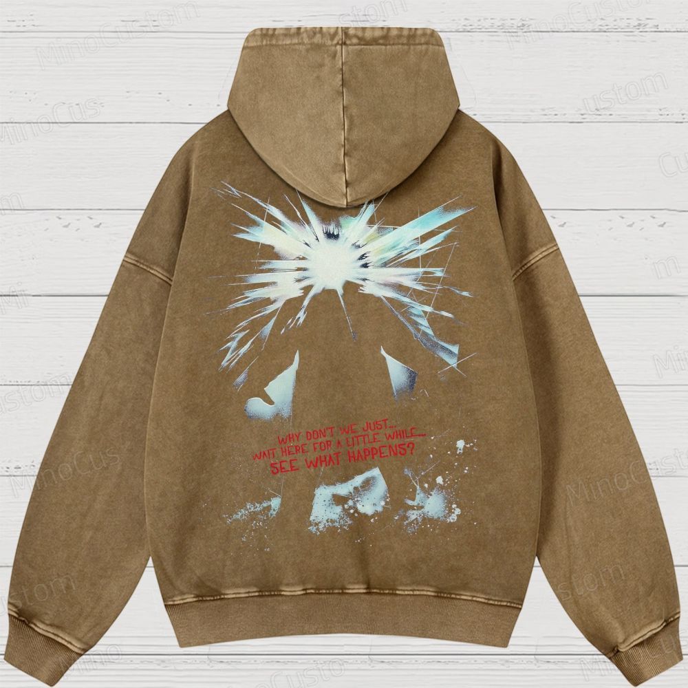 The Thing Carpenter Horror Washed Hoodies 