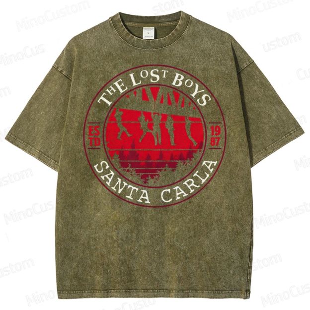 The Lost Boys Santa Carla Vintage Washed T-Shirt 