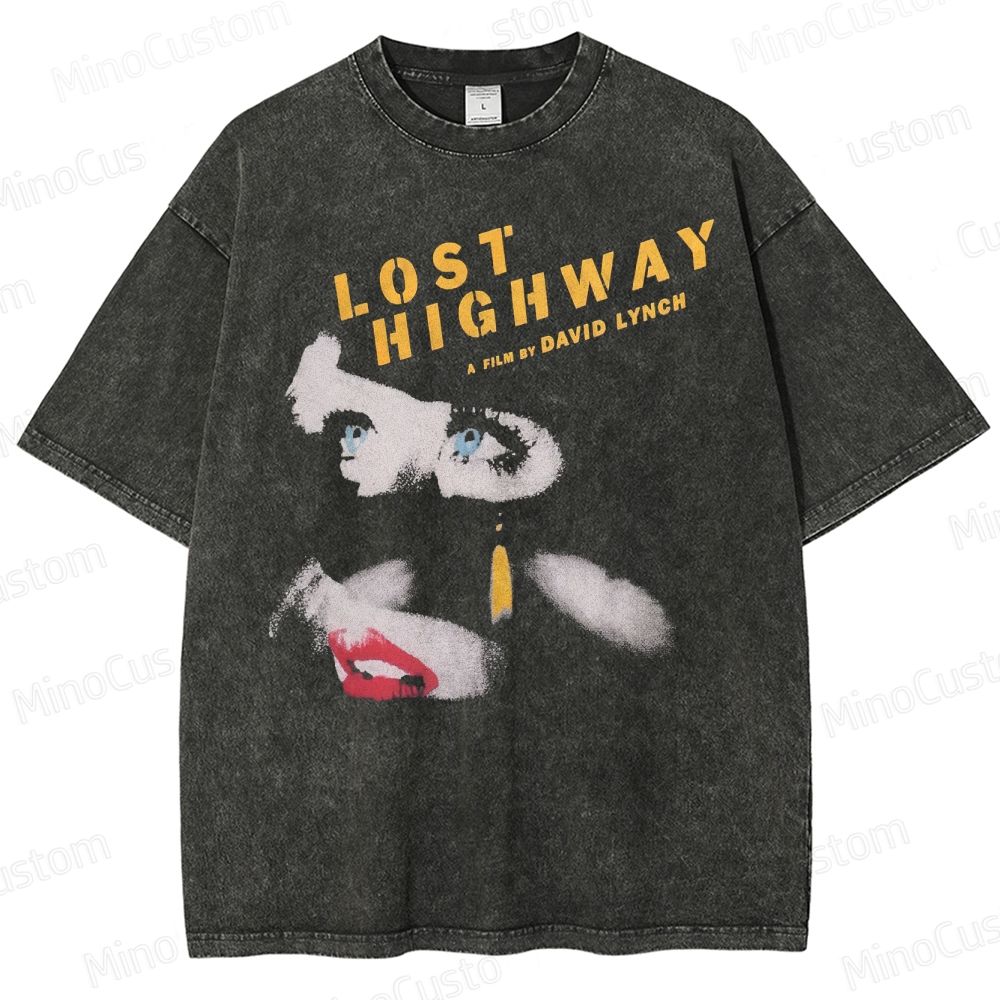 Lost Highway David Lynch Movie  Washed T-Shirt 