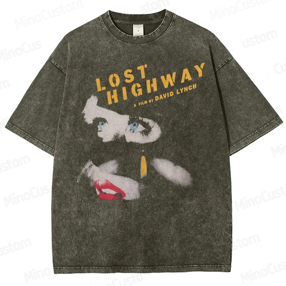 Lost Highway David Lynch Movie  Washed T-Shirt 