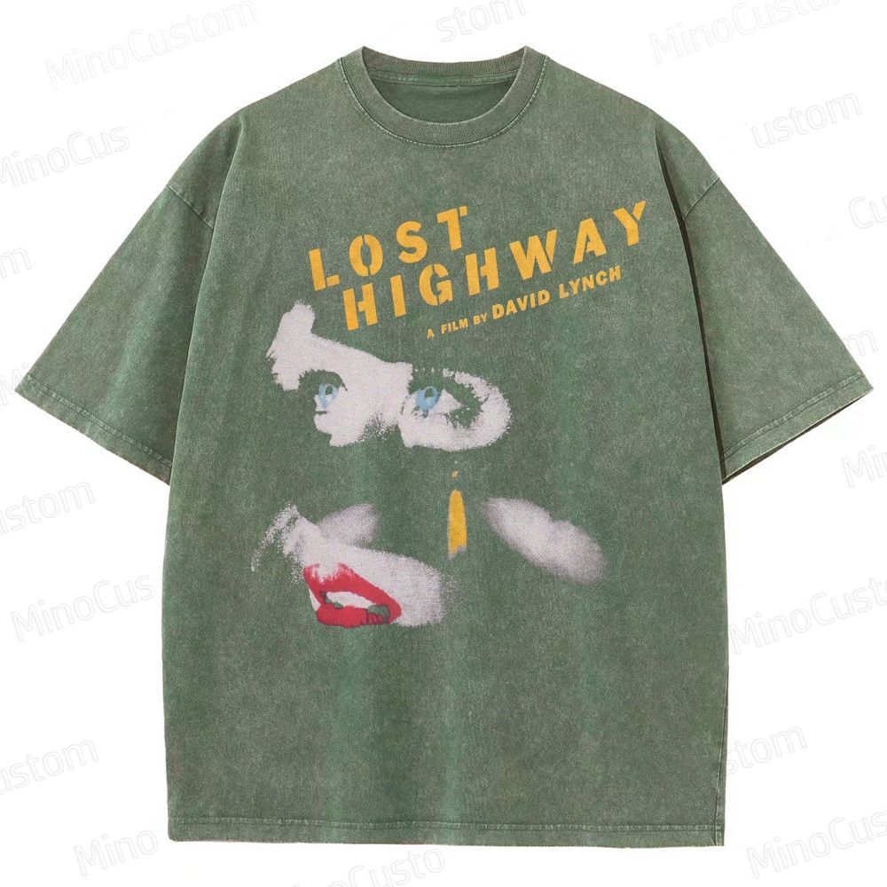 Lost Highway David Lynch Movie  Washed T-Shirt 