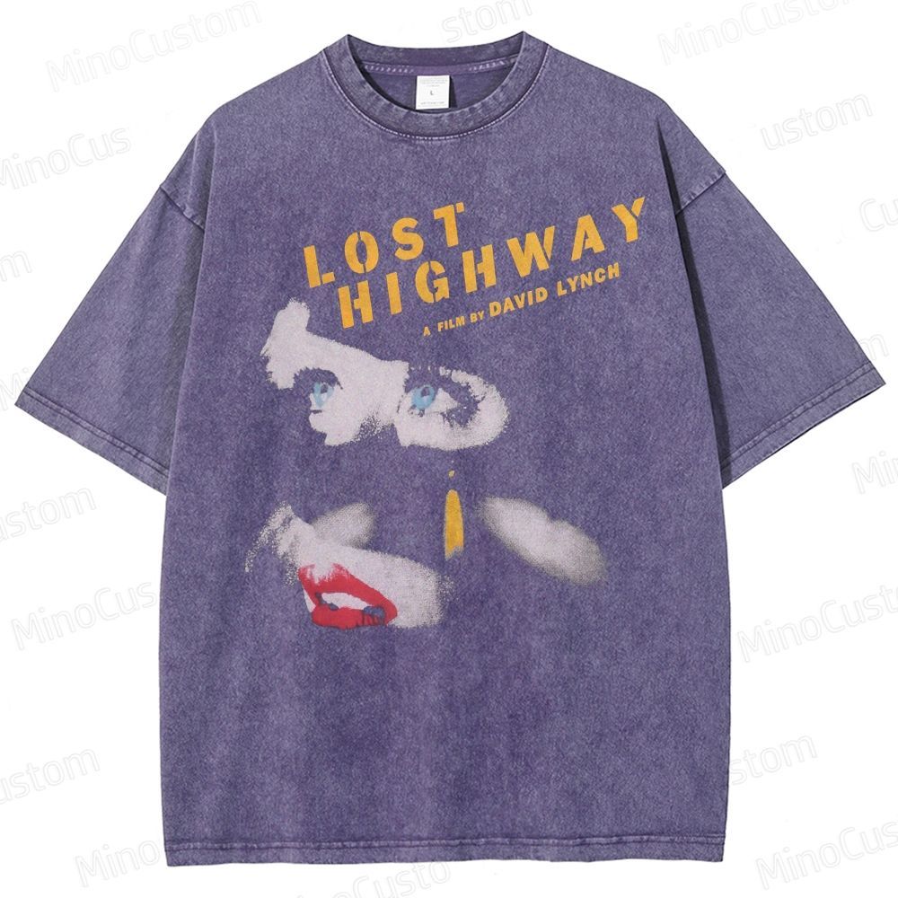 Lost Highway David Lynch Movie Washed T-Shirt