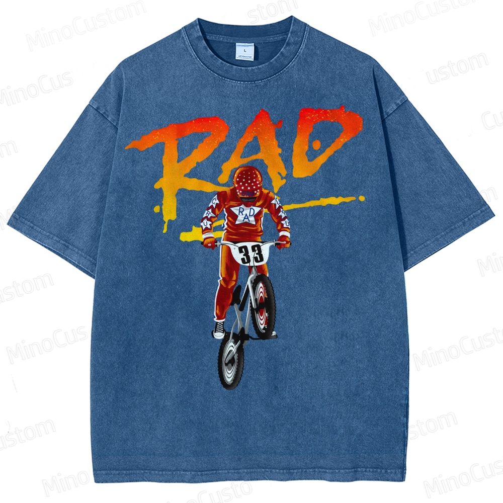 RAD BMX Retro Graphic Washed T-Shirt 