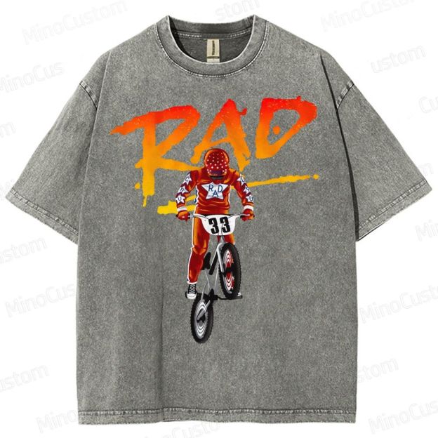 RAD BMX Retro Graphic Washed T-Shirt 