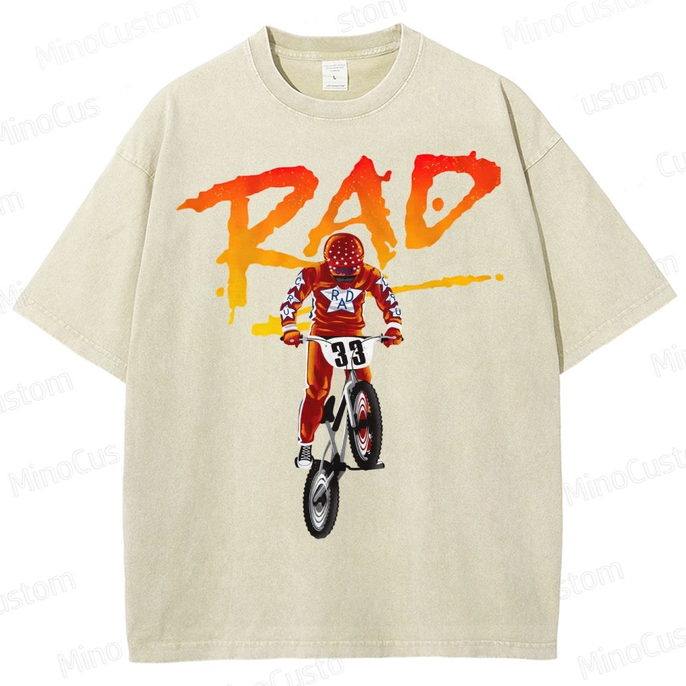 RAD BMX Retro Graphic Washed T-Shirt 