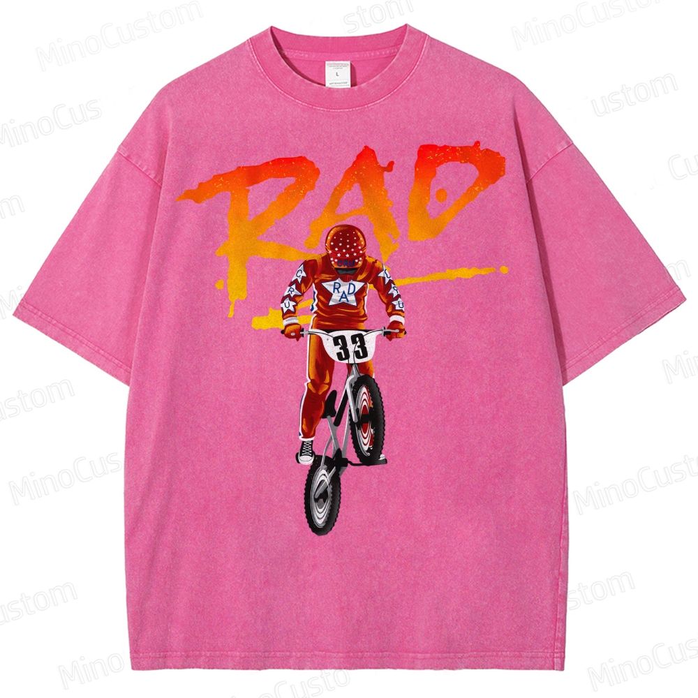 RAD BMX Retro Graphic Washed T-Shirt 