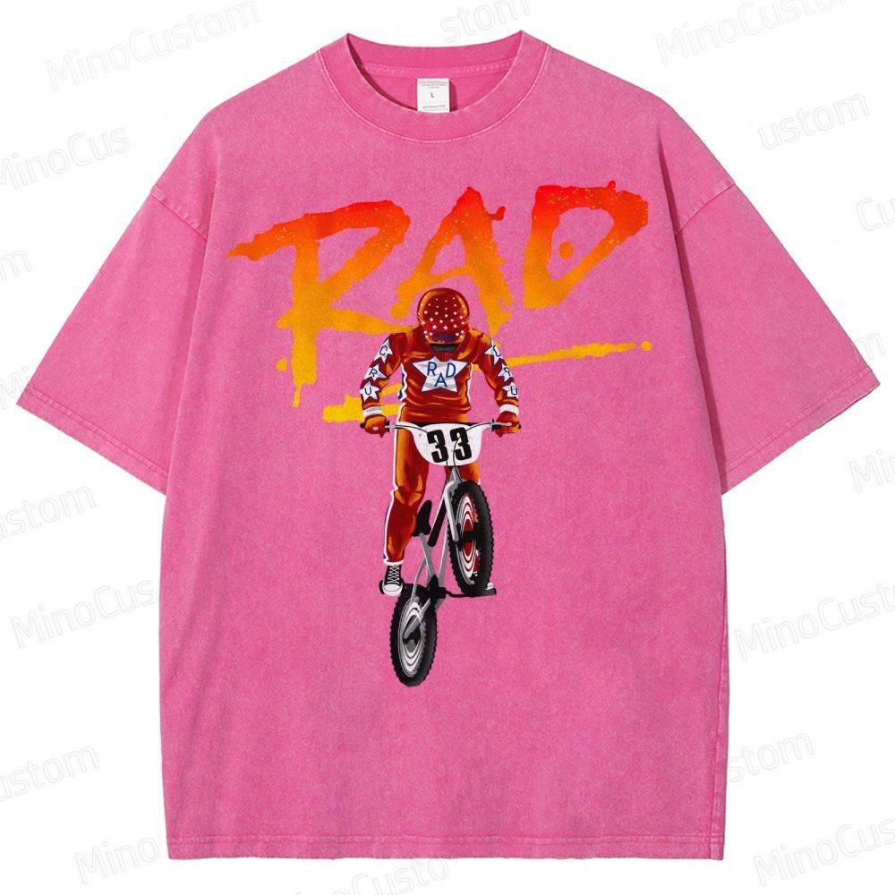 RAD BMX Retro Graphic Washed T-Shirt 