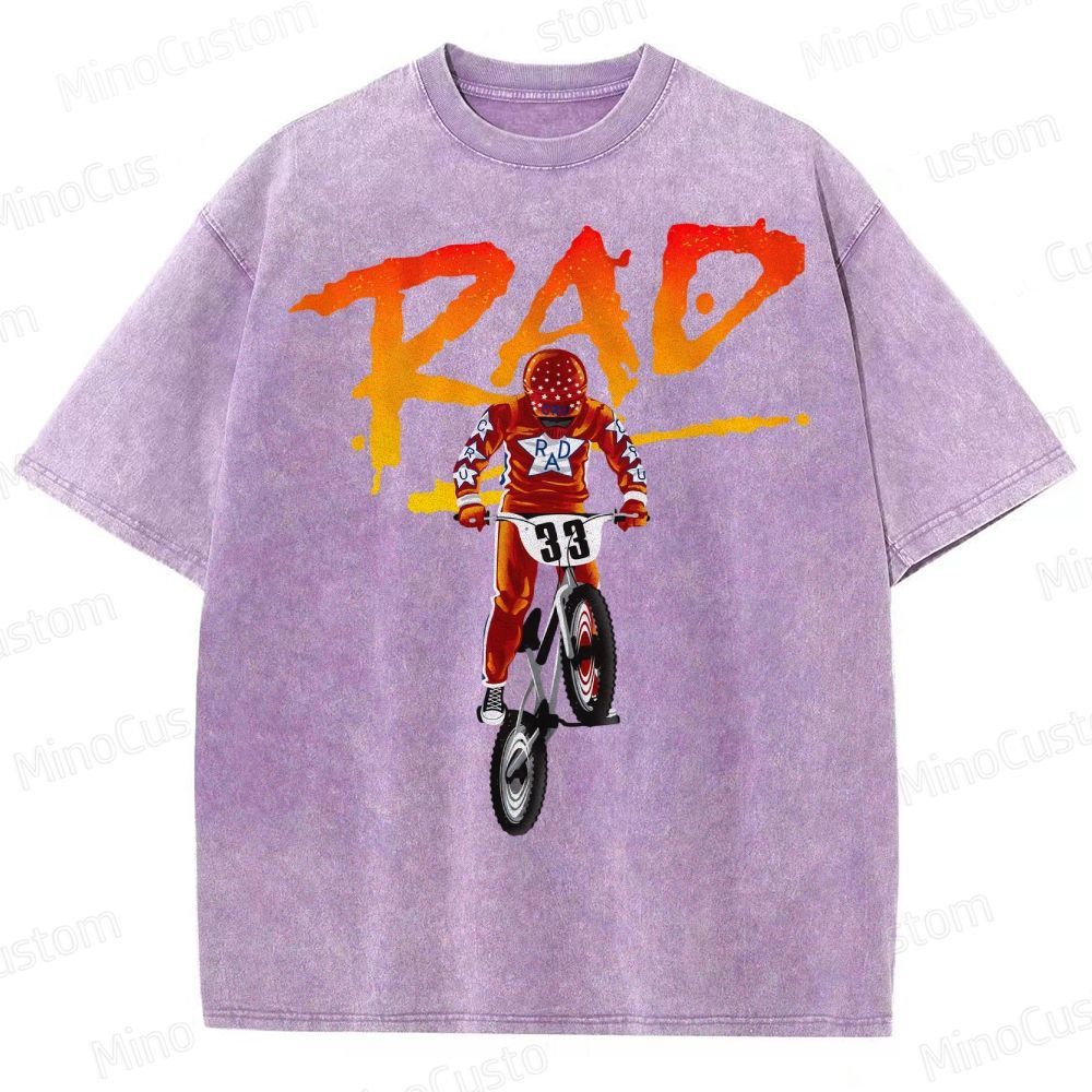 RAD BMX Retro Graphic Washed T-Shirt 