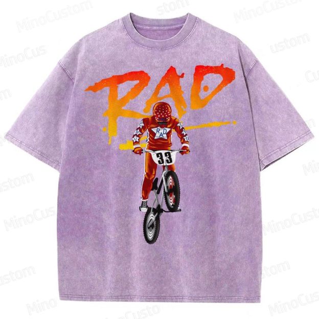 RAD BMX Retro Graphic Washed T-Shirt 