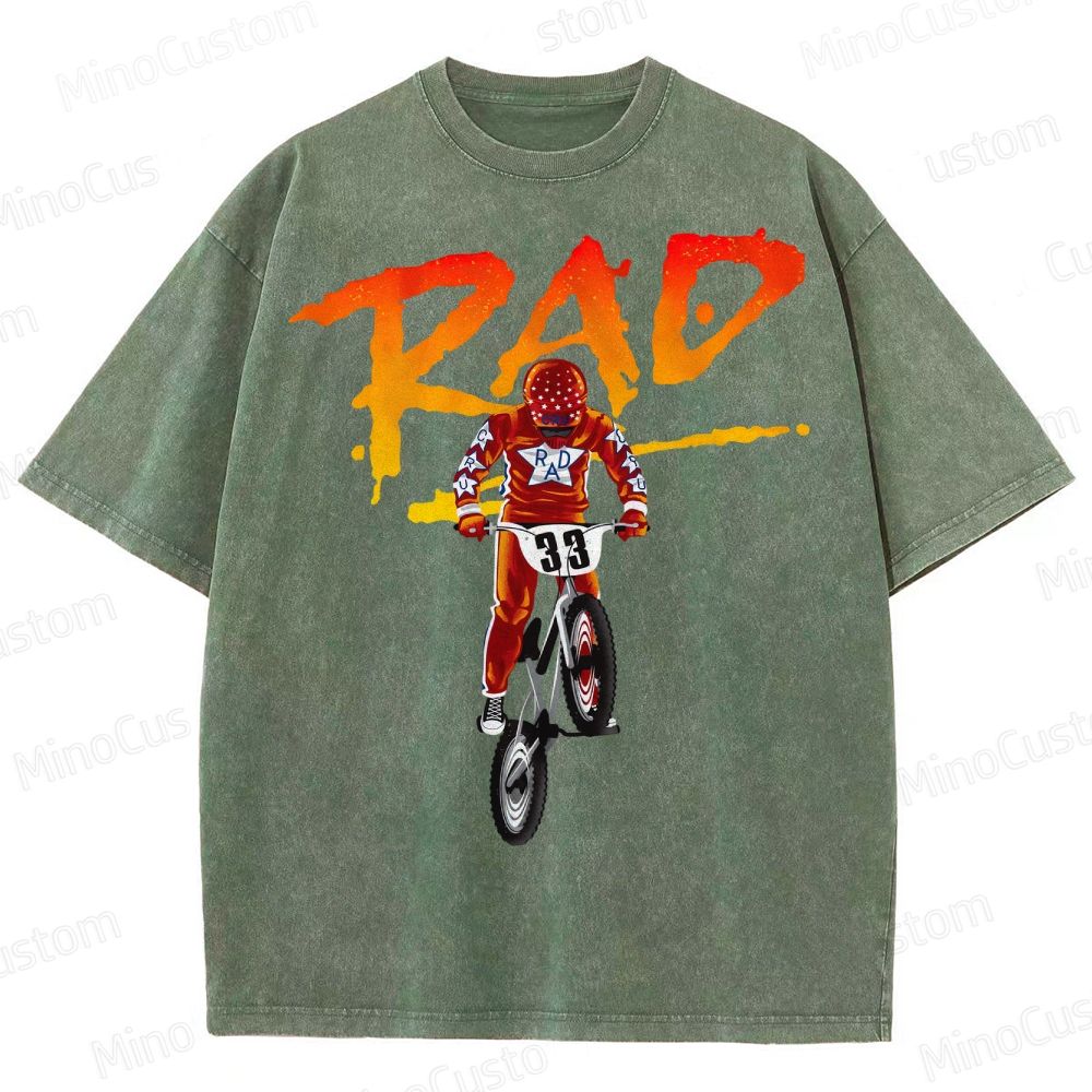 RAD BMX Retro Graphic Washed T-Shirt 