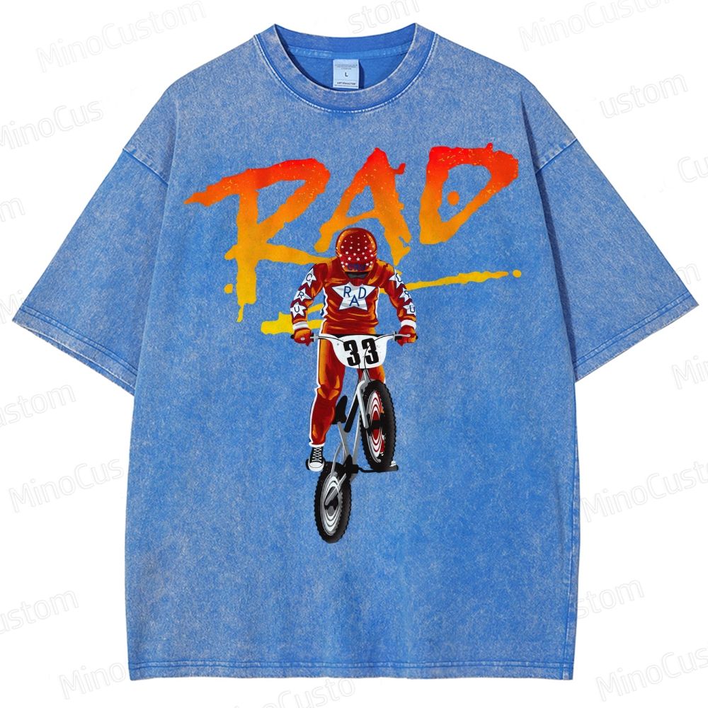 RAD BMX Retro Graphic Washed T-Shirt 