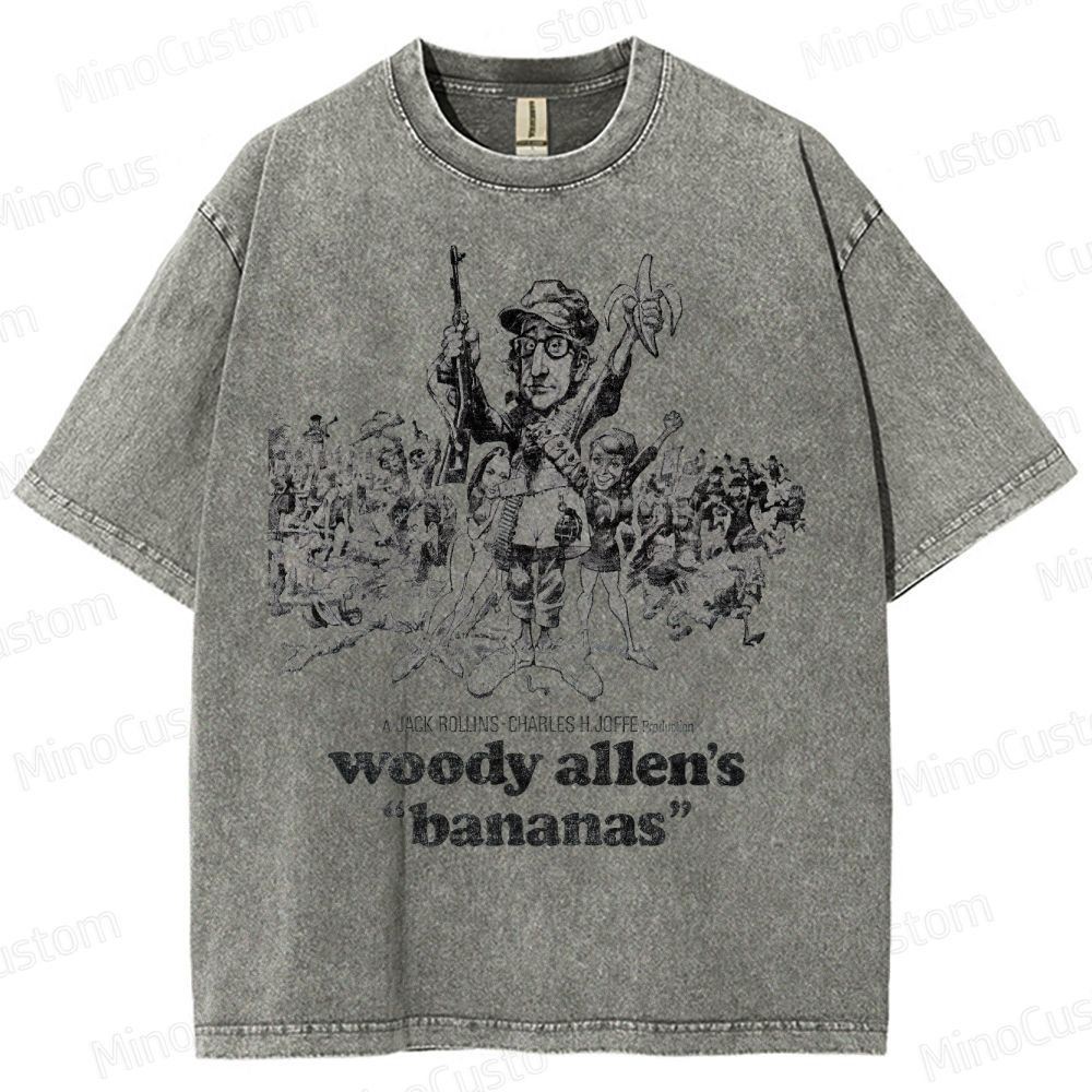 Vintage Washed Bananas Graphic Comedy T - shirt