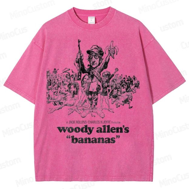 Vintage Washed Bananas Graphic Comedy T - shirt