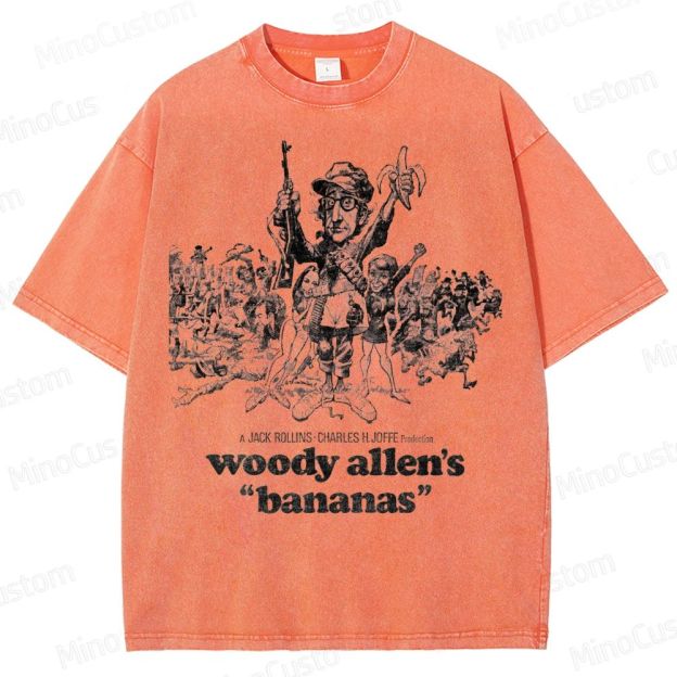 Vintage Washed Bananas Graphic Comedy T - shirt