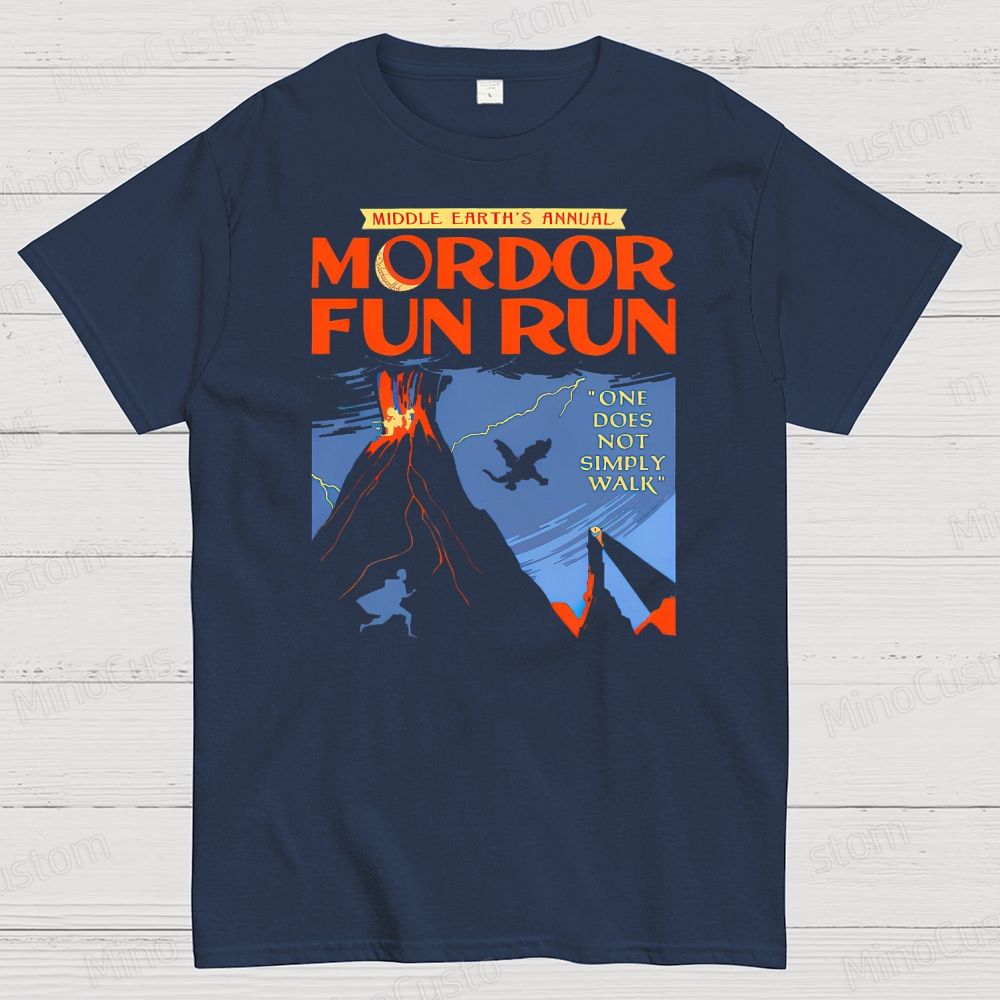 Middleearth's Annual Mordor Fun Run Sarcasm T-Shirt