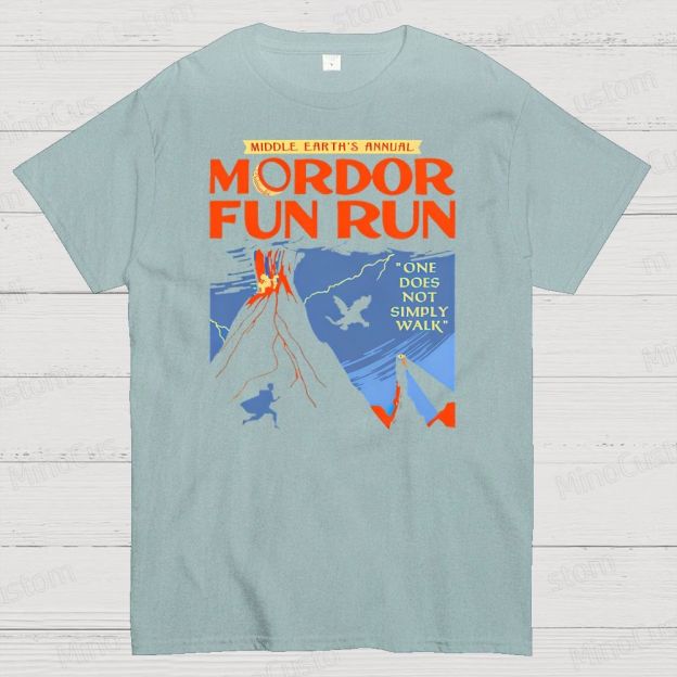 Middleearth's Annual Mordor Fun Run Sarcasm T-Shirt