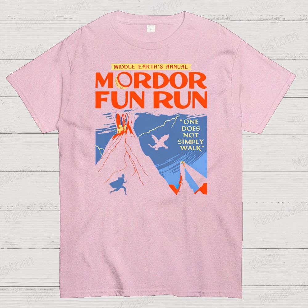 Middleearth's Annual Mordor Fun Run Sarcasm T-Shirt