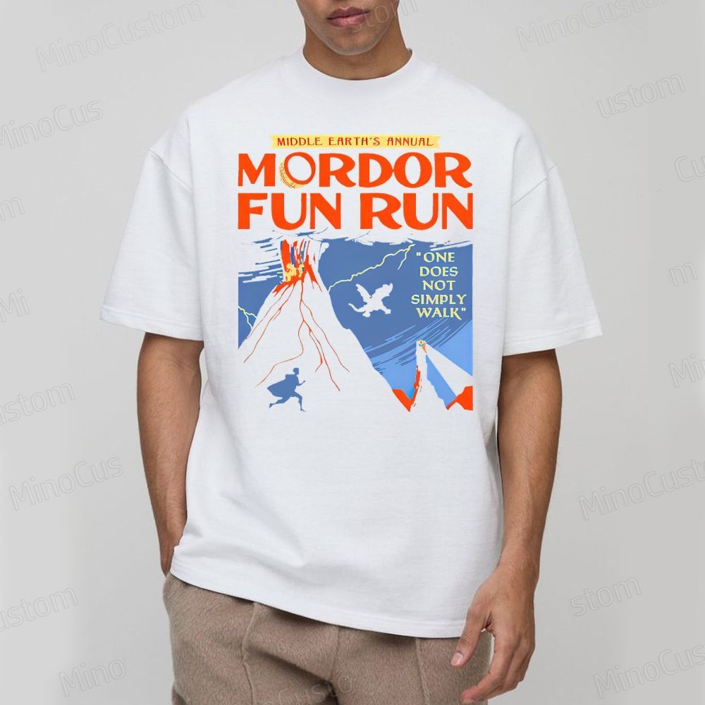 Middleearth's Annual Mordor Fun Run Sarcasm T-Shirt