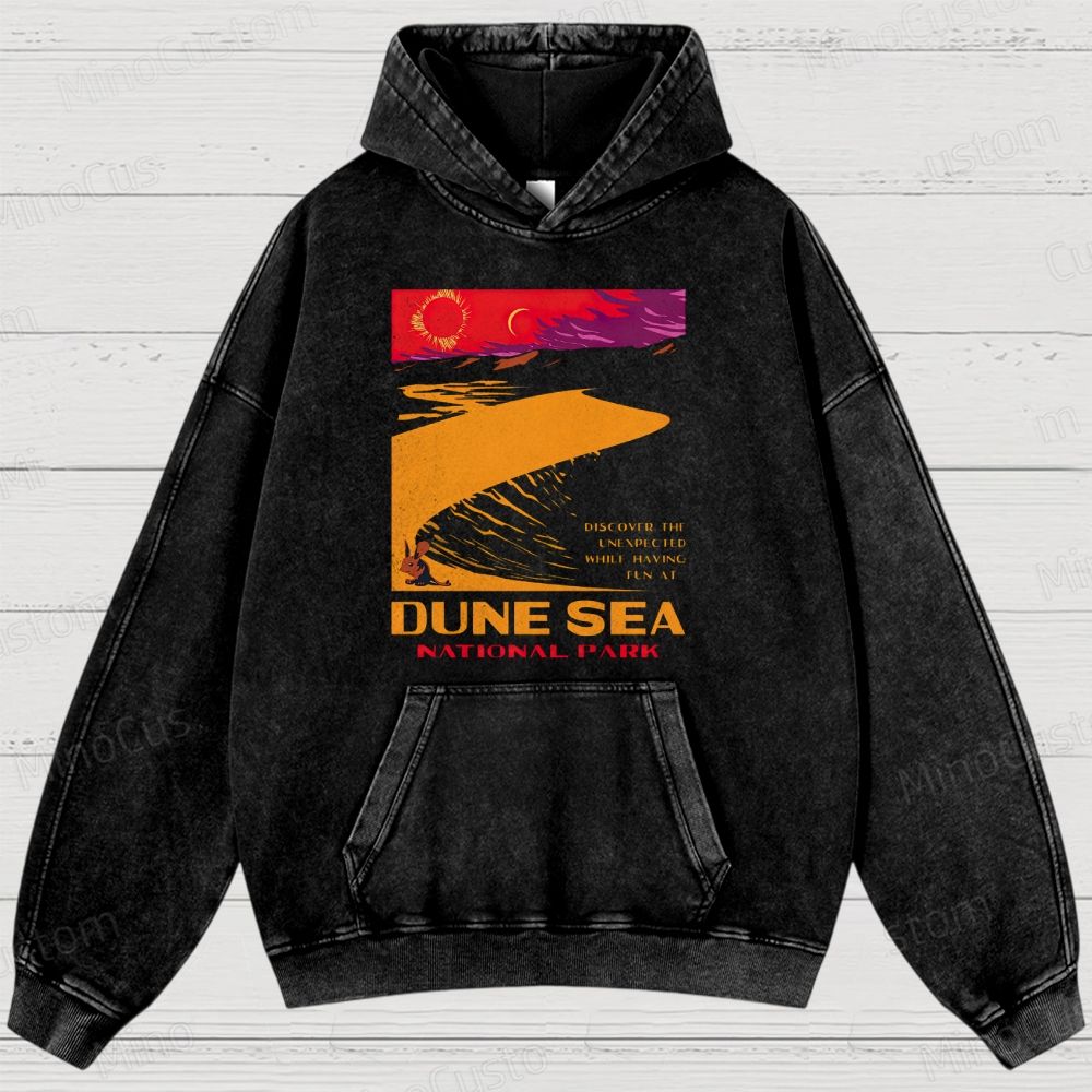 Dune Sea National Park Washed Hoodies 
