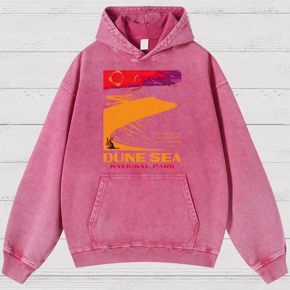 Dune Sea National Park Washed Hoodies 