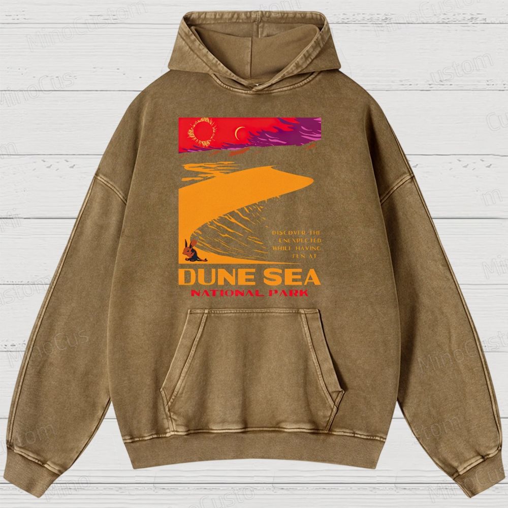 Dune Sea National Park Washed Hoodies 