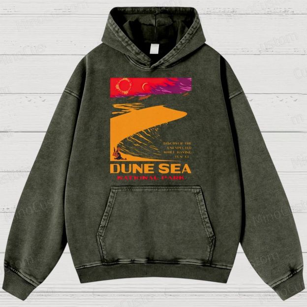 Dune Sea National Park Washed Hoodies 