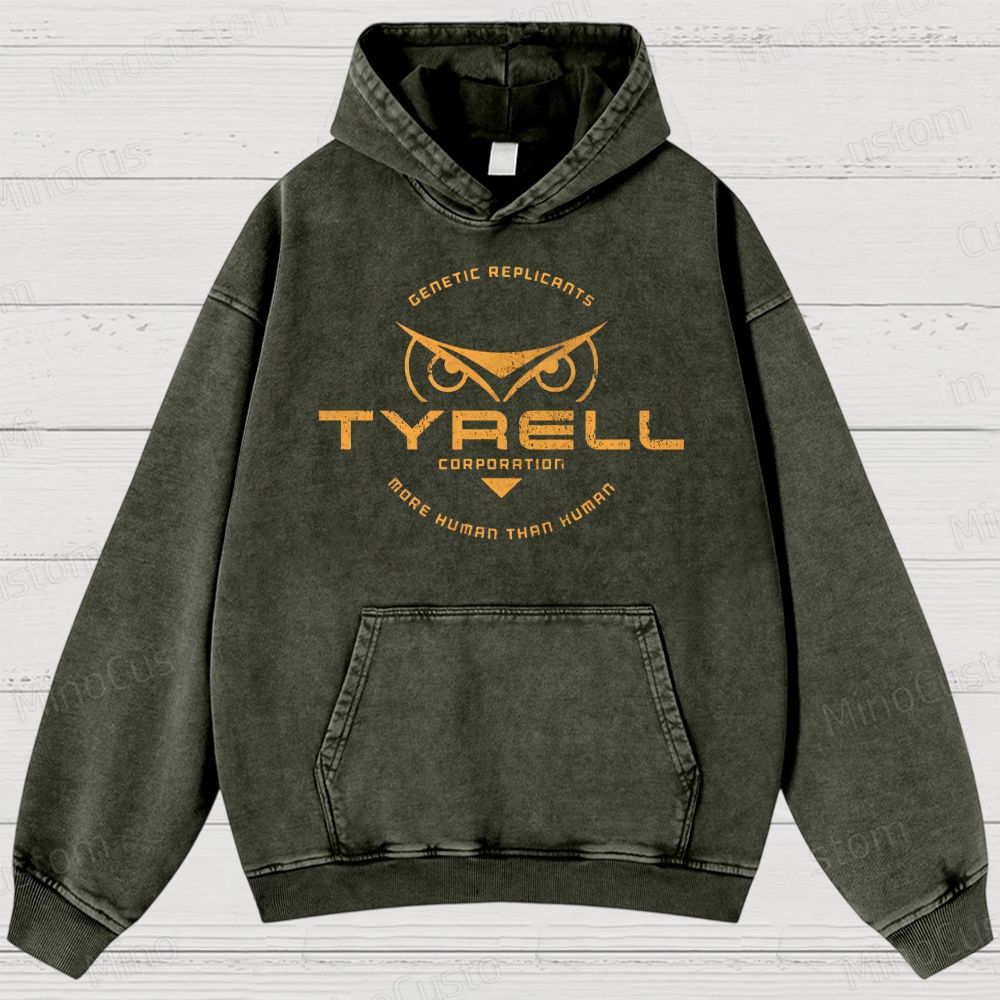 Tyrell Corporation Washed Hoodies 