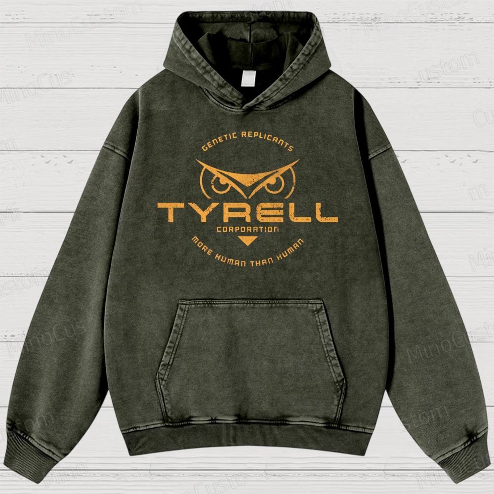 Tyrell Corporation Washed Hoodies 
